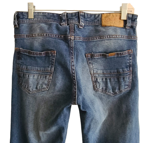 SPRINGFIELD JEANS & TWILLS Men's Slim Fit‎ Distressed Stretch Jeans W30 - Picture 5 of 10